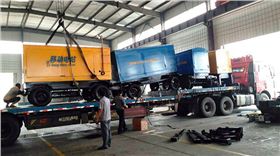 青島羅德移動泵車工廠備貨 青島羅德移動泵車工廠備貨